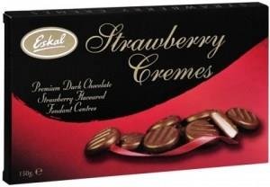 Eskal Gift Box Strawberry Cremes G/F 150g