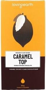 Loving Earth Caramel Top Double Decker Dark Chocolate 11x80g
