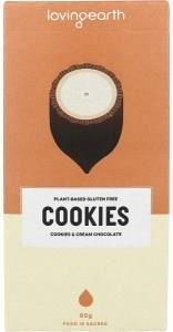 Loving Earth Cookies White Chocolate 11x80g