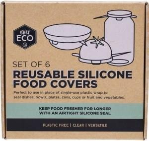 Ever Eco Reusable Silicone Food Covers 6pk