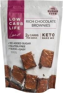 Low Carb Life Rich Chocolate Brownies Keto Bake Mix 300g