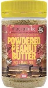 Macro Mike Powdered Peanut Butter Chocolate Caramel Slice 156g