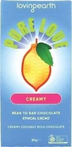 Loving Earth Creamy Coconut Mylk Chocolate 11x80g