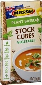 Massel Stock Cubes Vegetable G/F 105g