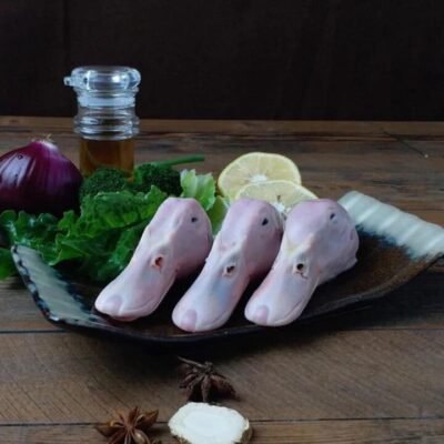 Premium Frozen Duck Heads, Over 1kg - Perfect for Specialty Dishes