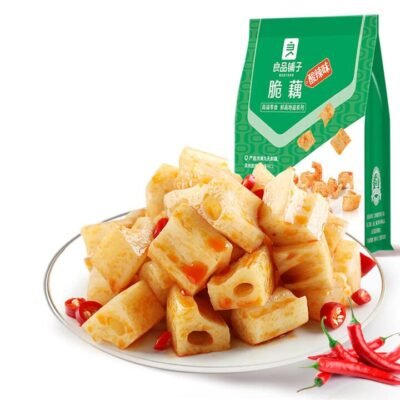 Bestore Crispy Lotus Root - Spicy & Sour Flavor, 168g