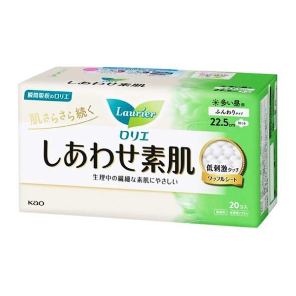 Kao Flower King - Sukin F Series Ultra-Thin Daily Use Sanitary Pads, 22.5cm, Pack of 20