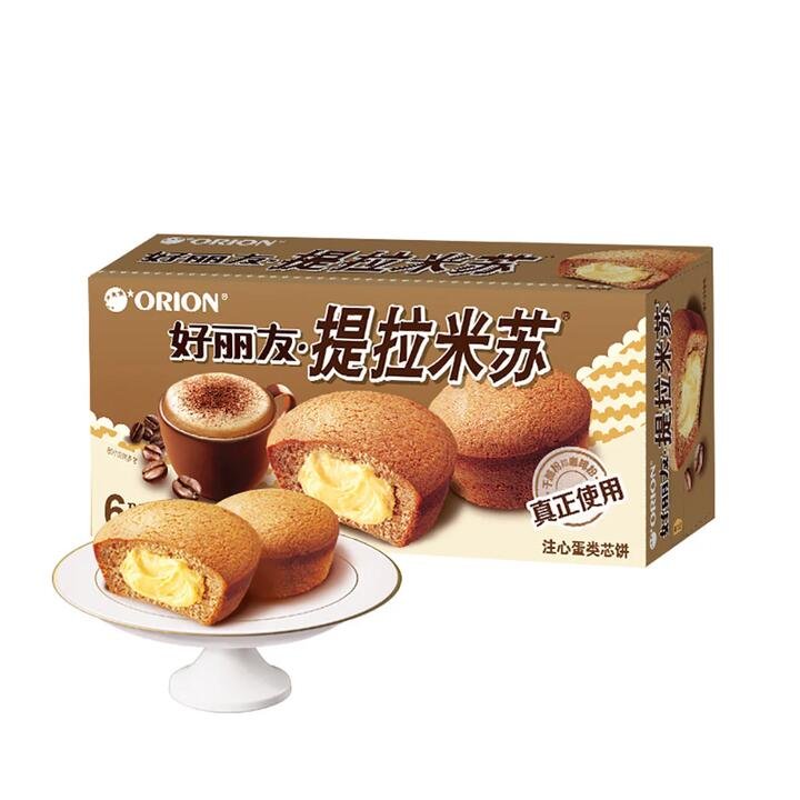 Orion Tiramisu Pack of 6, 138g
