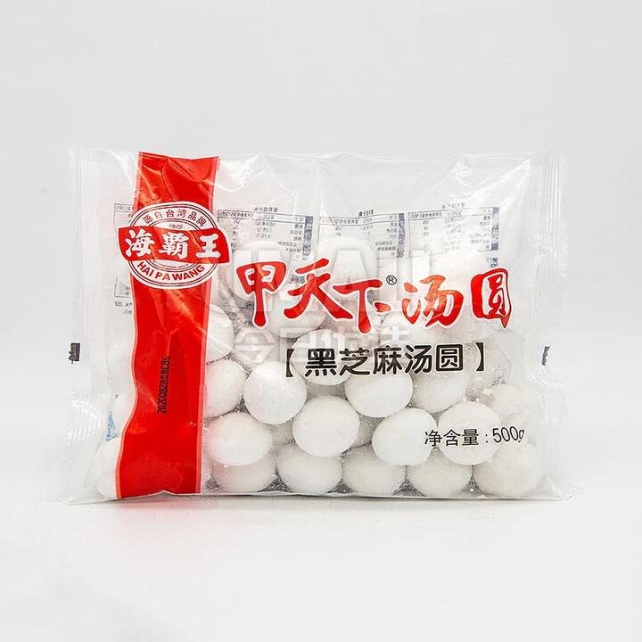 [Frozen] Sea King Supreme Black Sesame Glutinous Rice Balls 500g