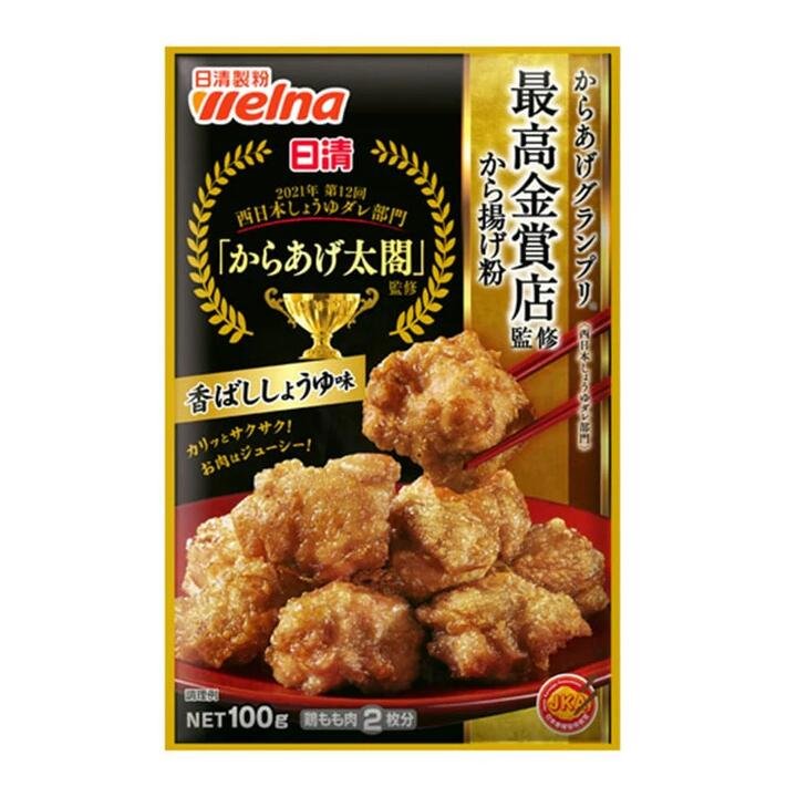 Nissin Golden Reward Fried Chicken Powder Soy Sauce Flavour 100g