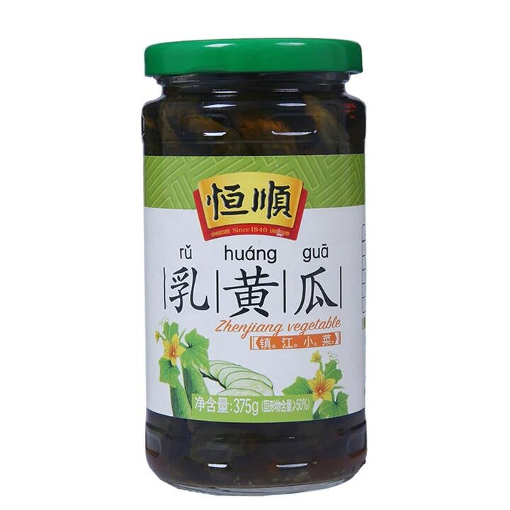 Hengshun Pickled Creamy Cucumber 375g