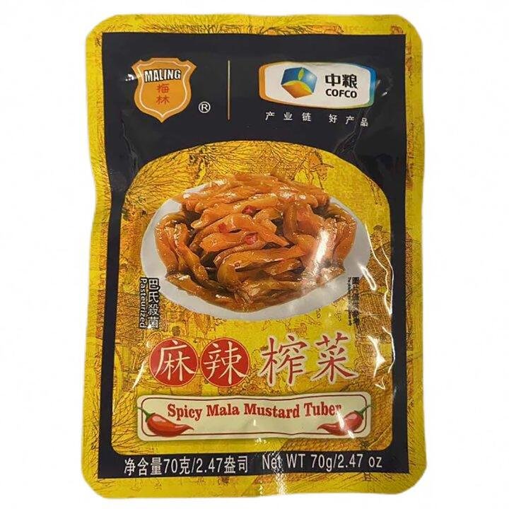 Maling Spicy Mala Mustard Tuber - 70g