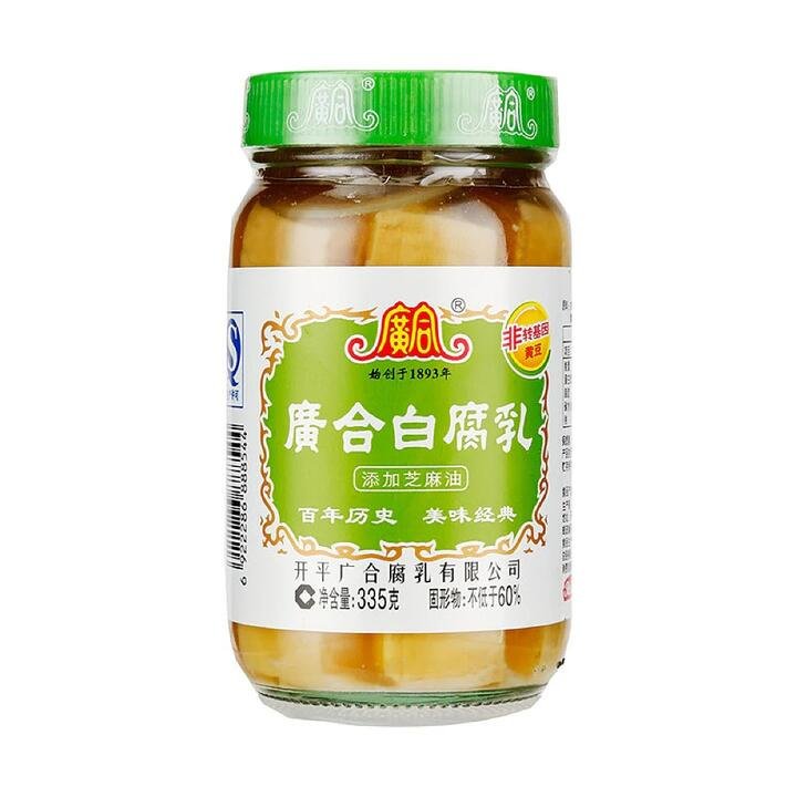 Guanghe White Fermented Tofu 335g