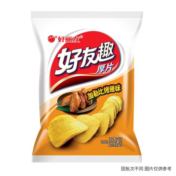 Orion Friend's Fun Caribbean Roast Chicken Flavor Chips - 45g