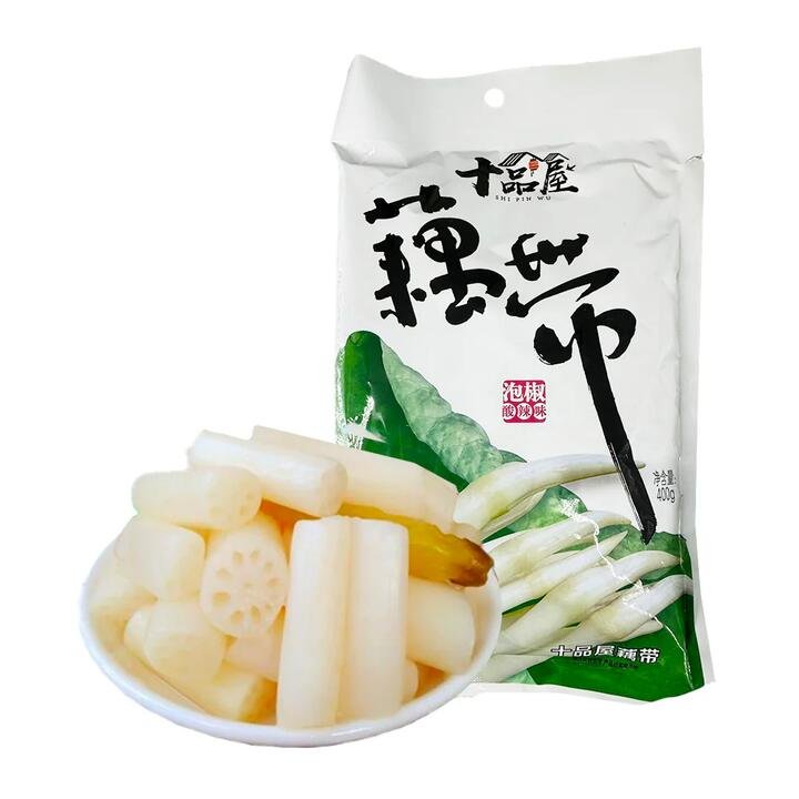 Shipinwu Pickled Lotus Root Strips - 400g