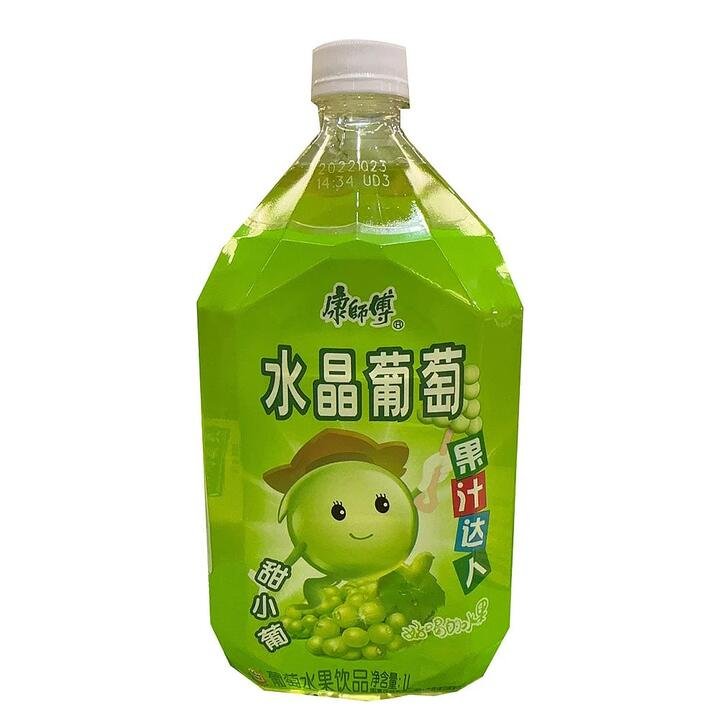Master Kong Crystal Grape Drink 1L