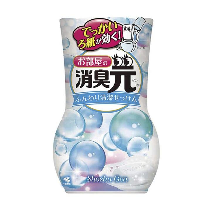 Kobayashi Pharmaceutical Deodorant Air Freshener, Soap Scent, 400ml