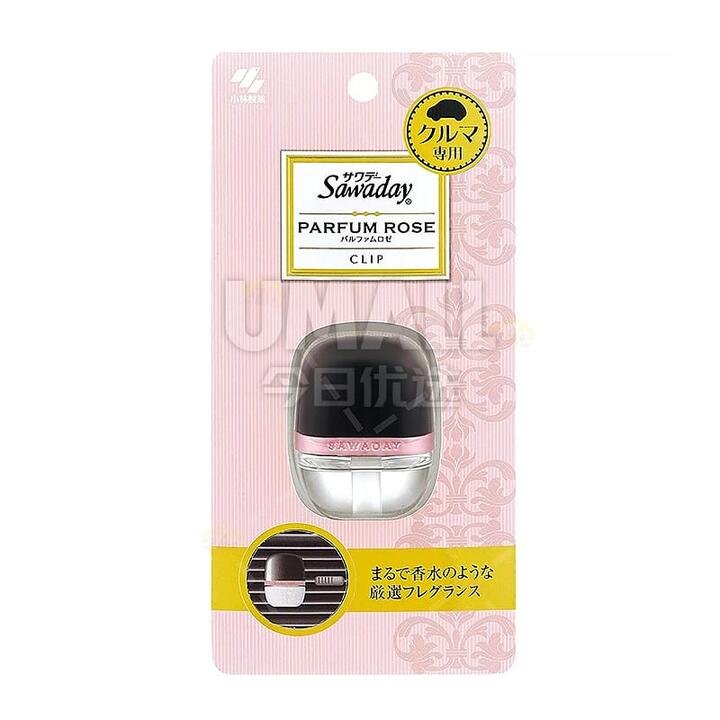 Kobayashi Pharmaceutical Herbal Series Car Deodorizer - Rose Scent 6ml