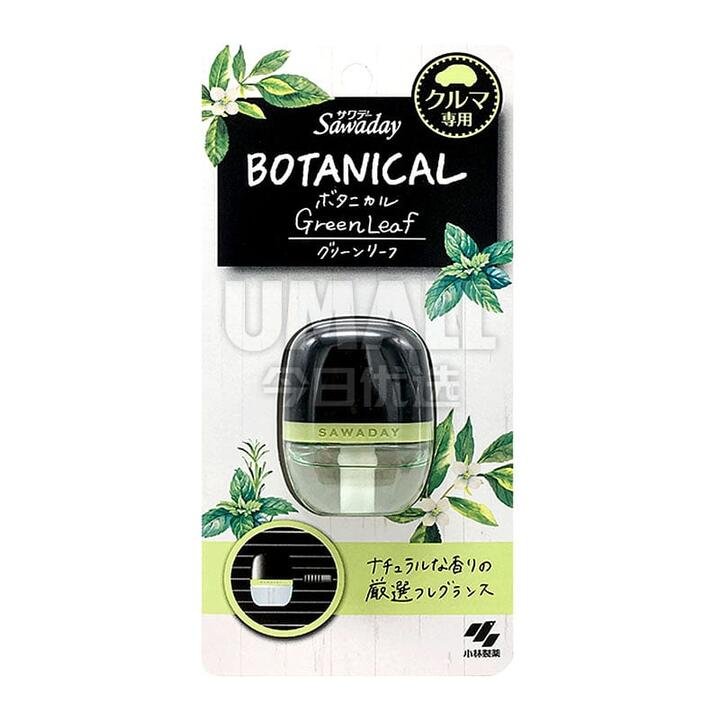Kobayashi Pharmaceutical Herbal Series Car Deodorizer - Green Herbal Scent 6ml