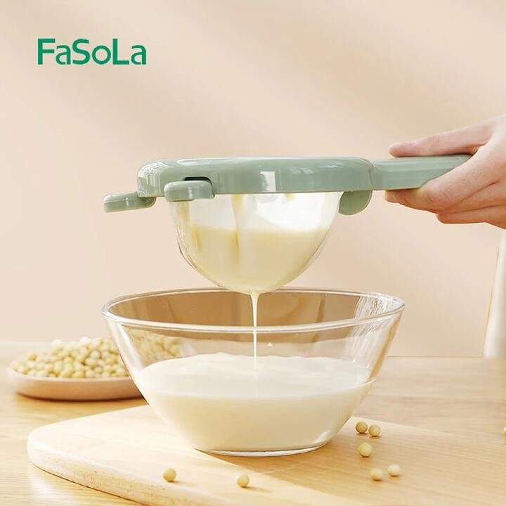 FaSoLa Soy Milk Filter Strainer Replacement, 80 Mesh, 11.5cm Diameter