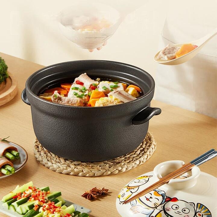 Cooker King Cute Japanese Lucky Cat 4.5L Pot