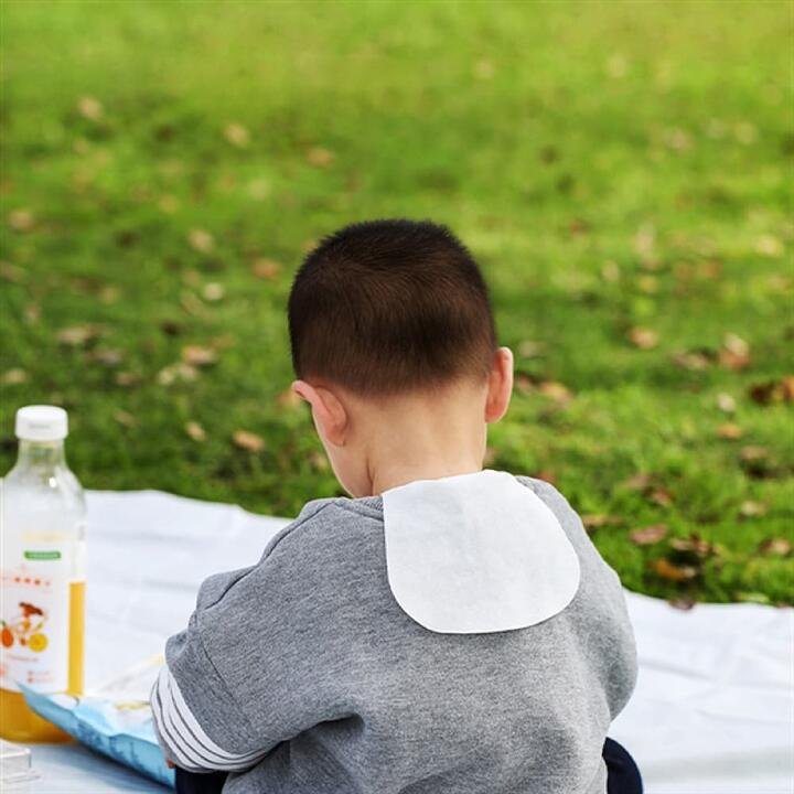 FaSoLa Disposable Sweat Absorption Pads for Kids - Large, White, 24x44cm, 10 Pieces