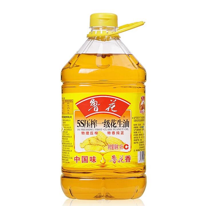Luhua 5S Pressing First-Class Peanut Oil - 4L