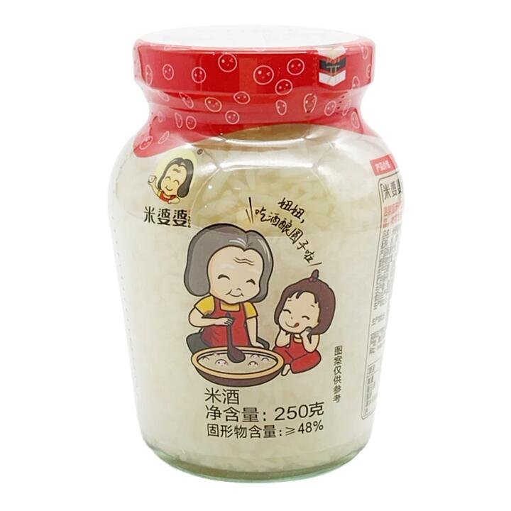 Mi Popo Sweet Fermented Glutinous Rice (Jiu Niang) 250g