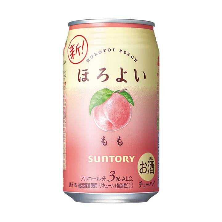 Suntory Peach Alcoholic Beverage - 3% ABV, 350ml