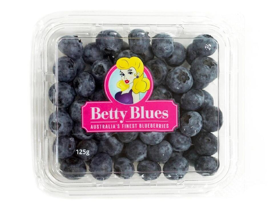 Betty Blues Blueberries - 125g
