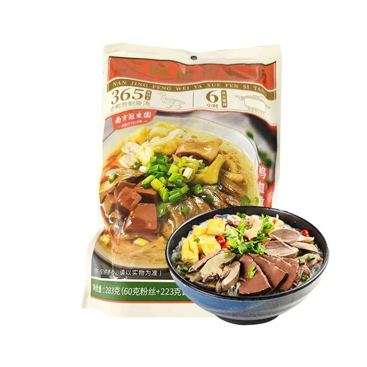 Guan Sheng Yuan Duck Blood Vermicelli Soup - Original Duck Broth Flavor - 283g