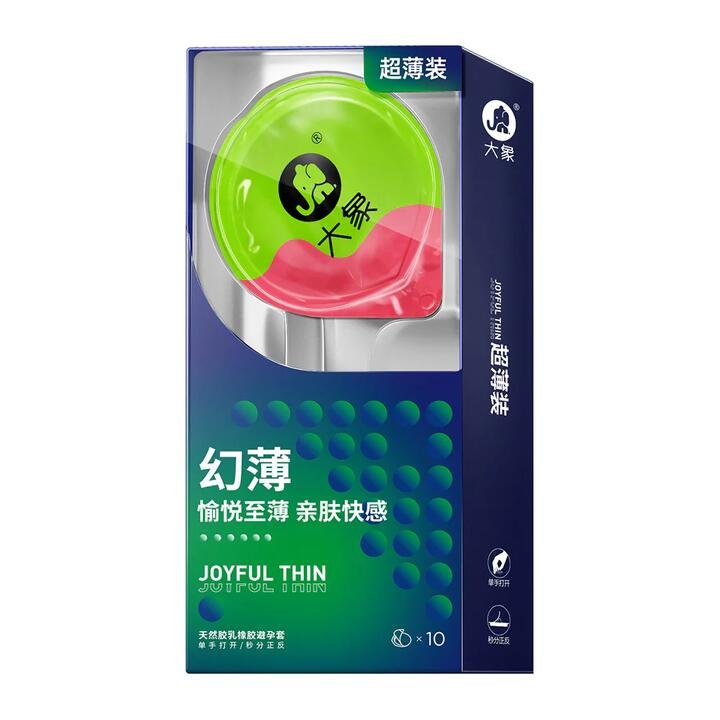 Daxiang Joyful Thin Condoms - 10 Pieces