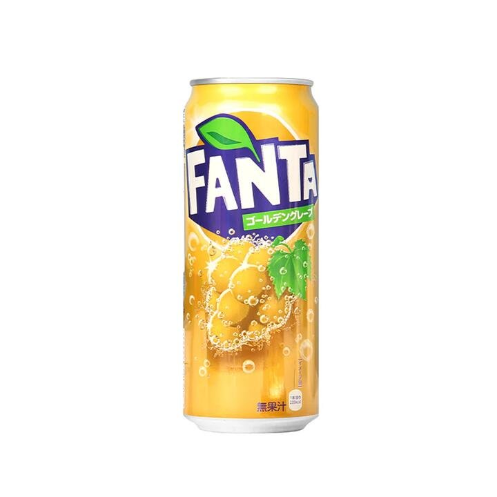 Fanta Golden Grape Flavor Can - 500ml