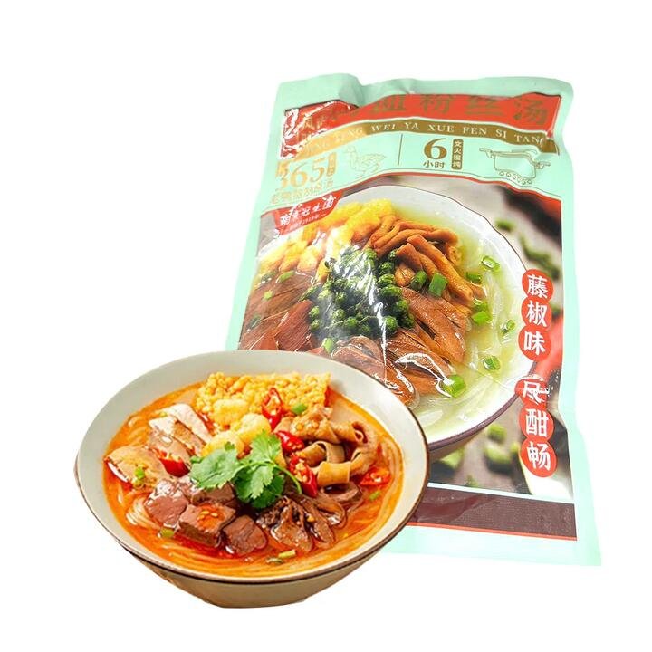 Guanshengyuan Duck Blood Vermicelli Soup with Sichuan Pepper Flavor - 297g