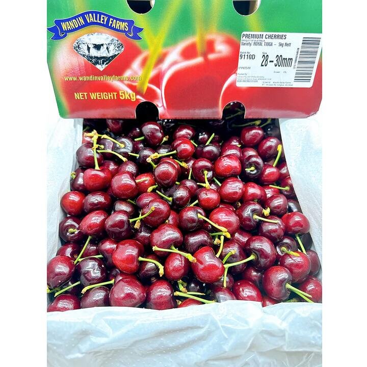 WVF Royal Tioga Cherries 28-30mm - 500g