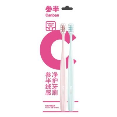 Canban Velvet Touch Toothbrush - Twin Pack
