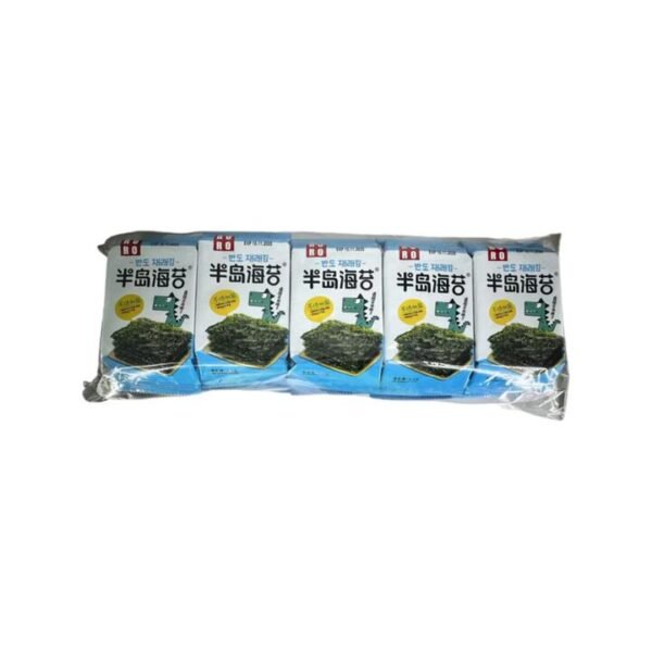 Peninsula Korean Style Roasted Seaweed, Unsalted, 10 Pack - 45g
