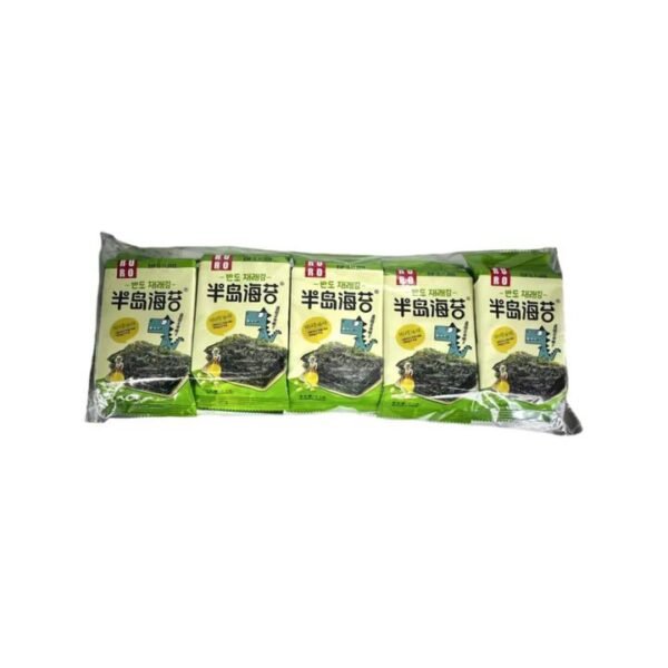 Bando Korean Roasted Seaweed with Olive Oil - 10 Pack, 45g