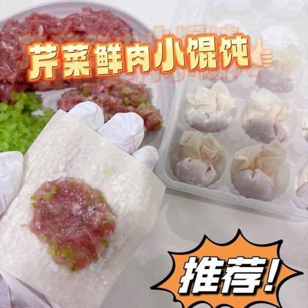 Dollar's Kitchen Handmade Celery and Pork Wontons - 15pcs, 220g
