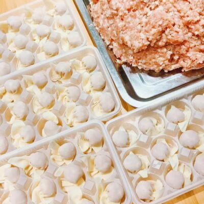 Dollar's Kitchen Handmade Fish Ball and Pork Wontons - 15 Pieces, 220g