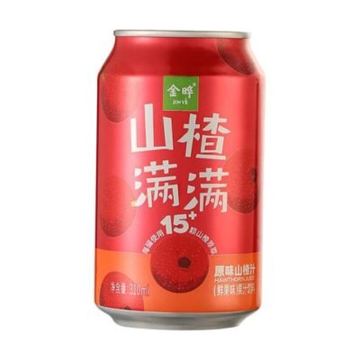 Jinye Shanmanman Hawthorn Juice - 310ml, Pack of 2