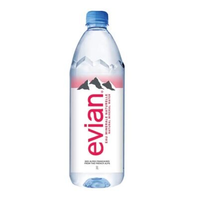 Evian Natural Mineral Water - 1L