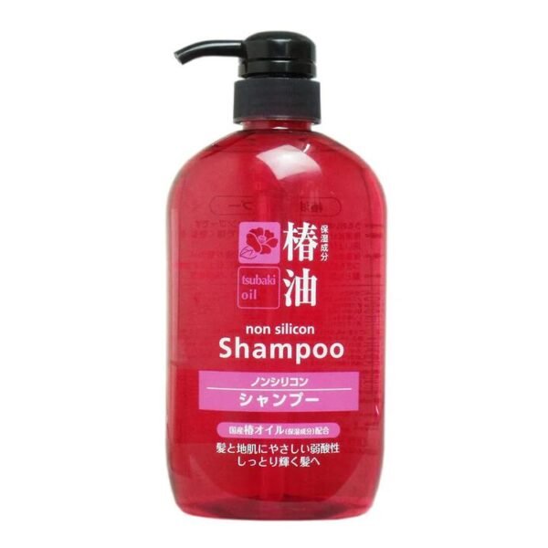 Kumano Fats and Oils Camellia Oil & Mountain Tea Silicone-Free Moisturising Shampoo 600ml