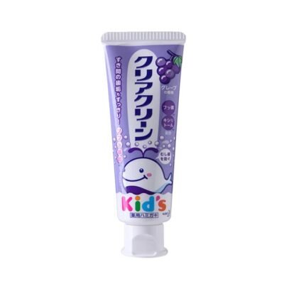 Kao Xylitol Children's Toothpaste, Grape Flavour, 50g