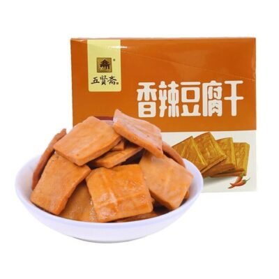 Wuxianzai Spicy Flavored Nutritious Tofu Snack - 25g x 20 Packs