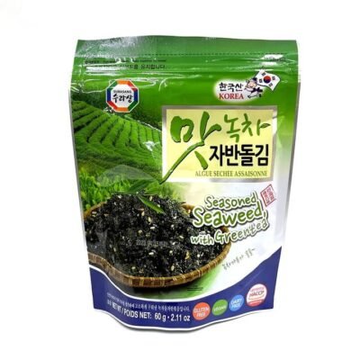 Surasang Seasoned Seaweed with Green Tea - 60g
