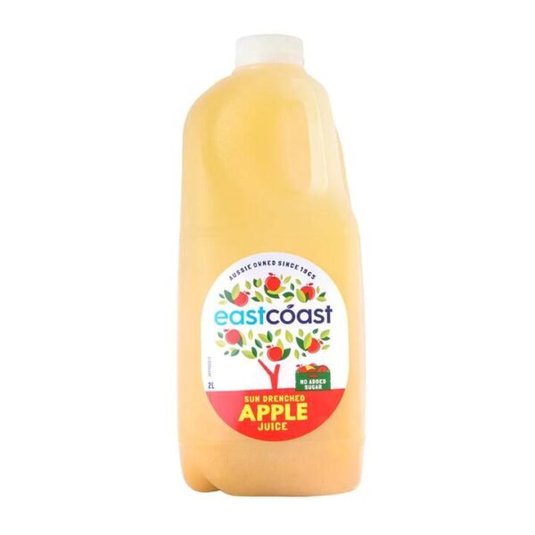 East Coast Clear Apple Juice - 2L
