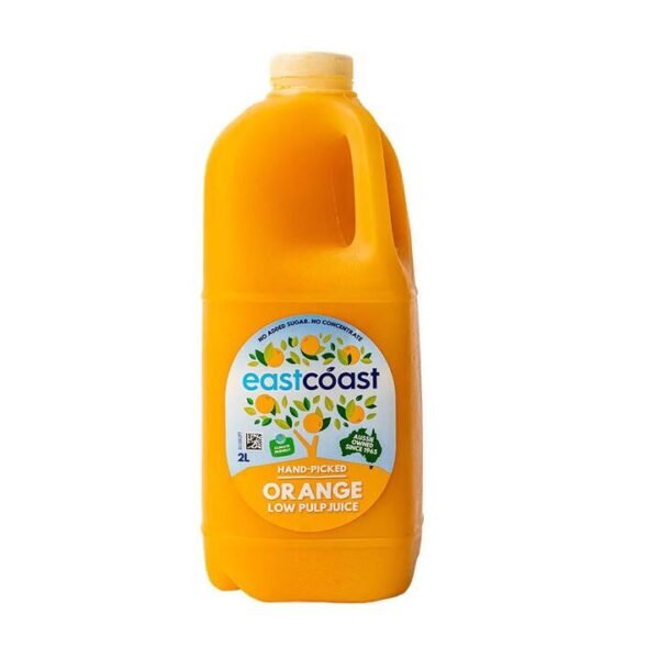 East Coast Orange Juice - No Pulp, 2L