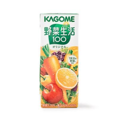 Kagome Yasai Seikatsu Vegetable Juice Original Flavor - 200ml