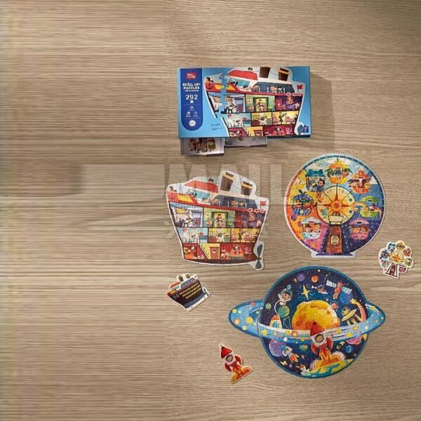BC Babycare Advanced Puzzle Set for Early Education - 5 Stages
